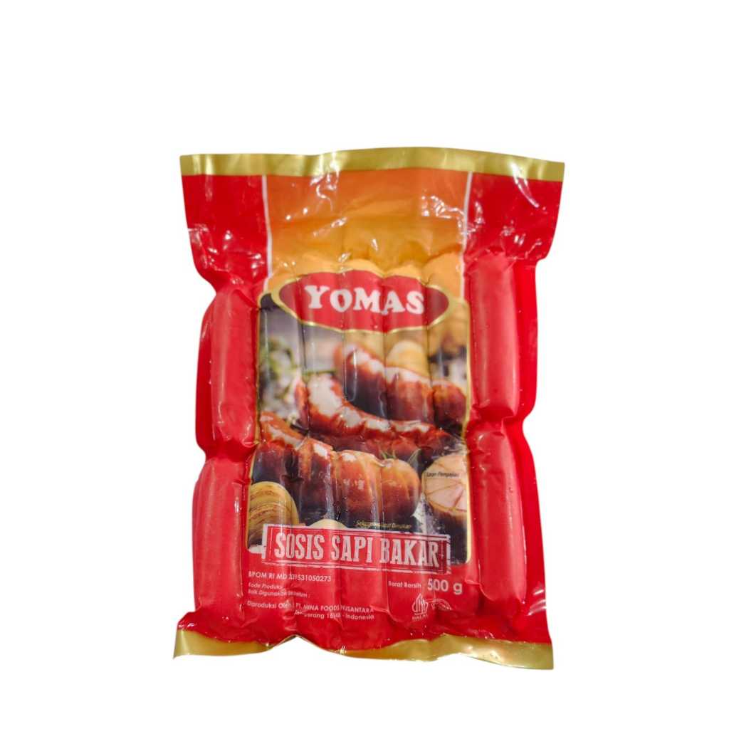 Yomas Sosis Sapi Bakar 500g