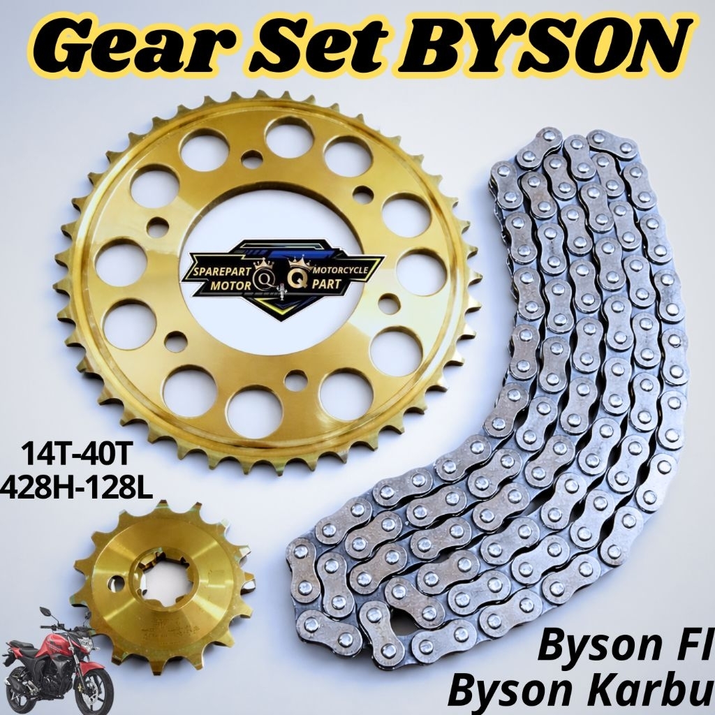 GEAR GIR SET GEAR PAKET BYSON / GEAR PAKET BYSON / GIR PAKET BYSON