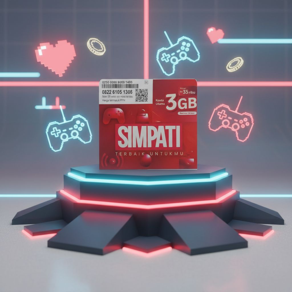Kartu Perdana Internet Telkomsel 3GB Kuota Data