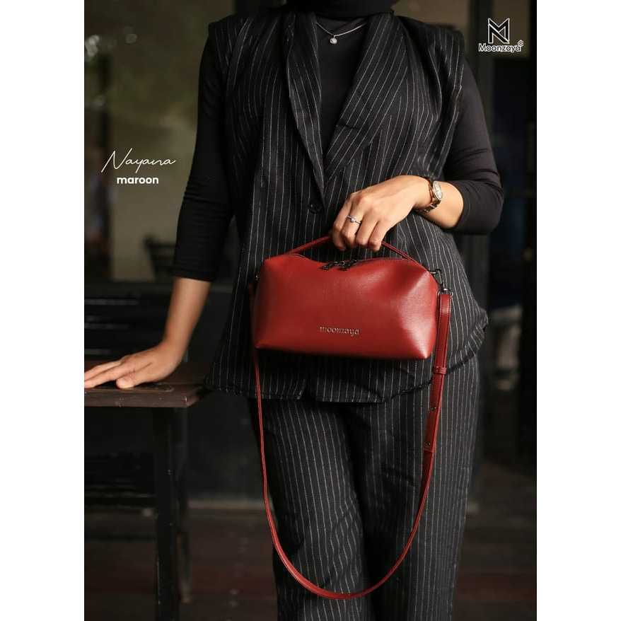 MOONZAYA NAYANA BAG BY MOONZAYA TAS SELEMPANG WANITA TAS TENTENG WANITA