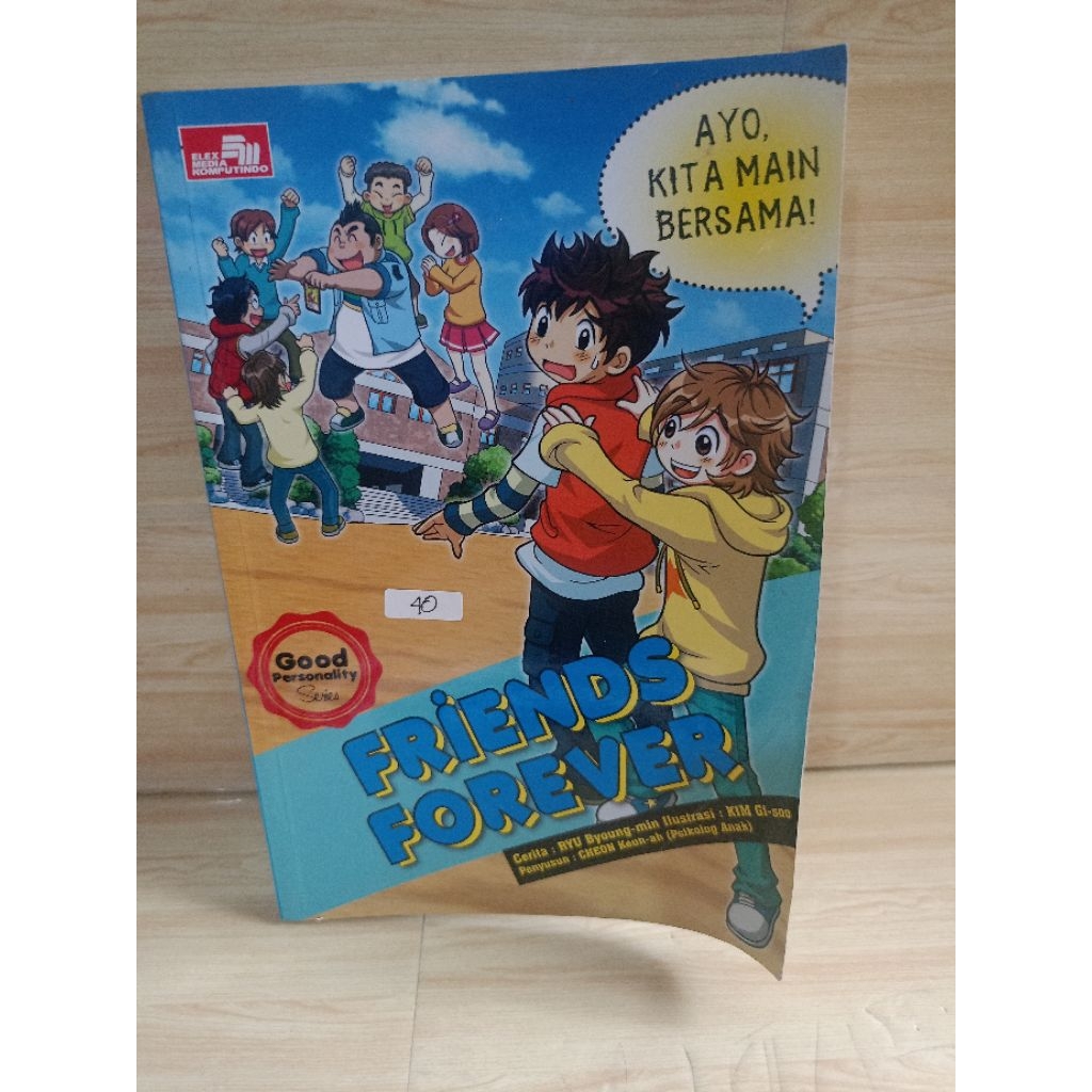 Komik bekas : Ayo, kita bermain bersama (friends forever) by Ryu Byoung