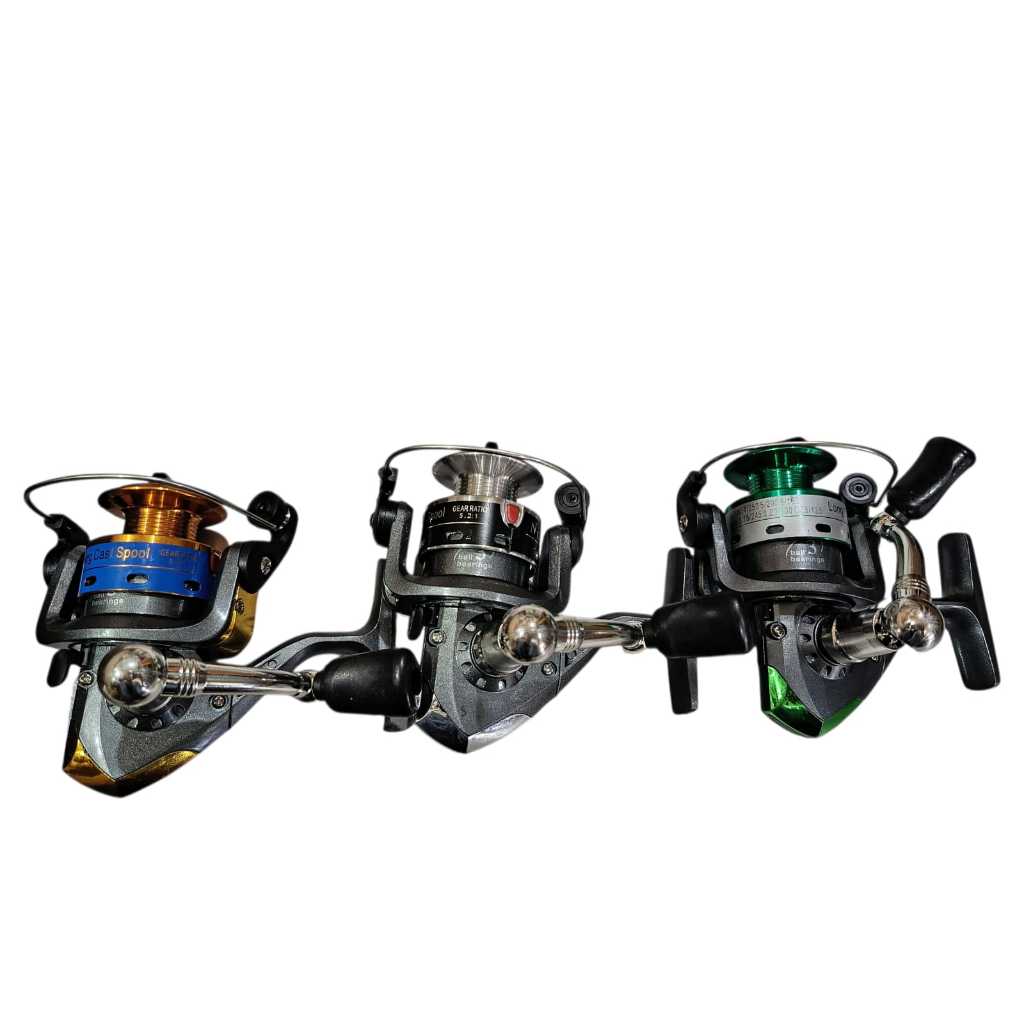 Reel Pancing Neon 320 Mini Spool Besi Aluminium Reel Pancing Spool Besi