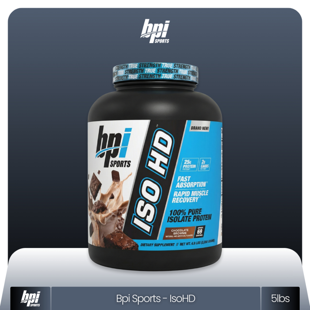 BPI Iso HD 5 Lbs Whey Protein Isolate