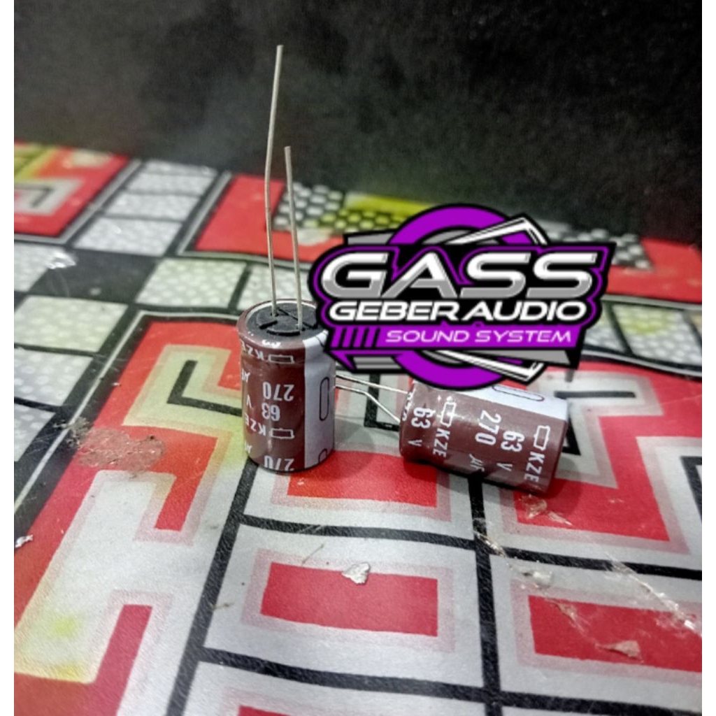 elko 270uf 63v per 100pcs