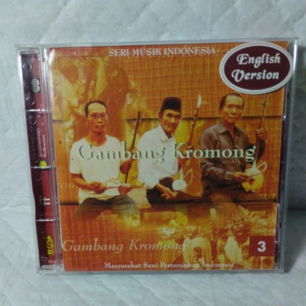 CD SERI MUSIK INDONESIA GAMBANG KROMONG