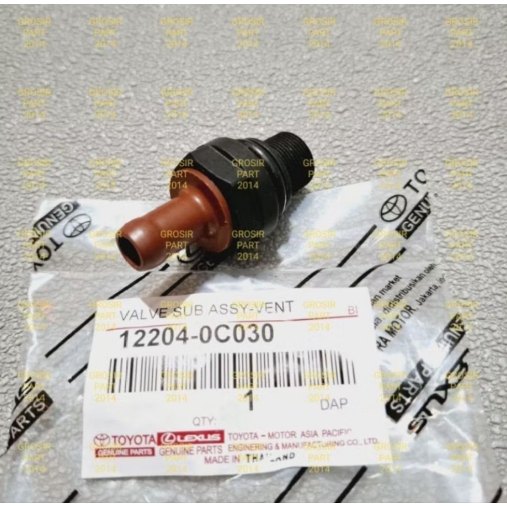 PCV Valve Toyota Innova, Fortuner, Hilux