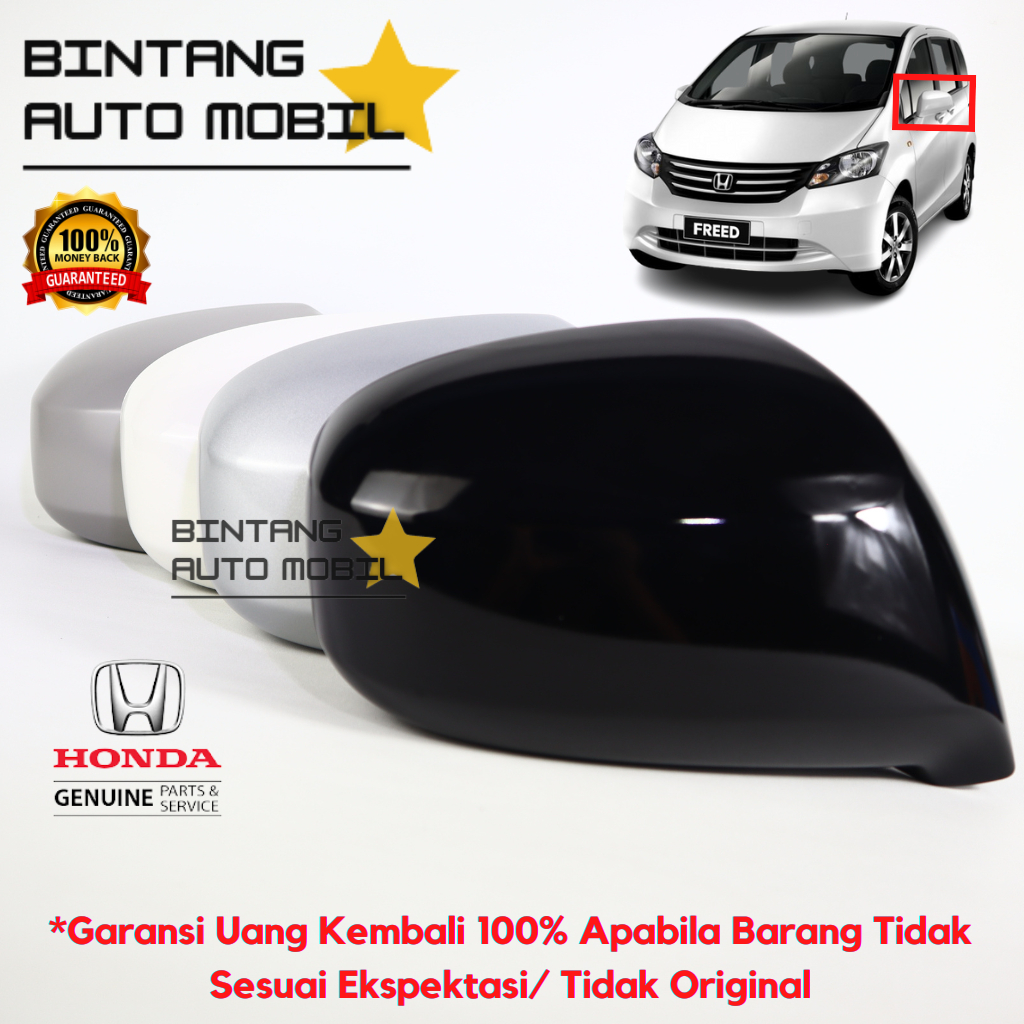 Cover tutup Spion Original Honda Freed 2009-2015/ Cover Spion Original Honda Freed 2009- 2015