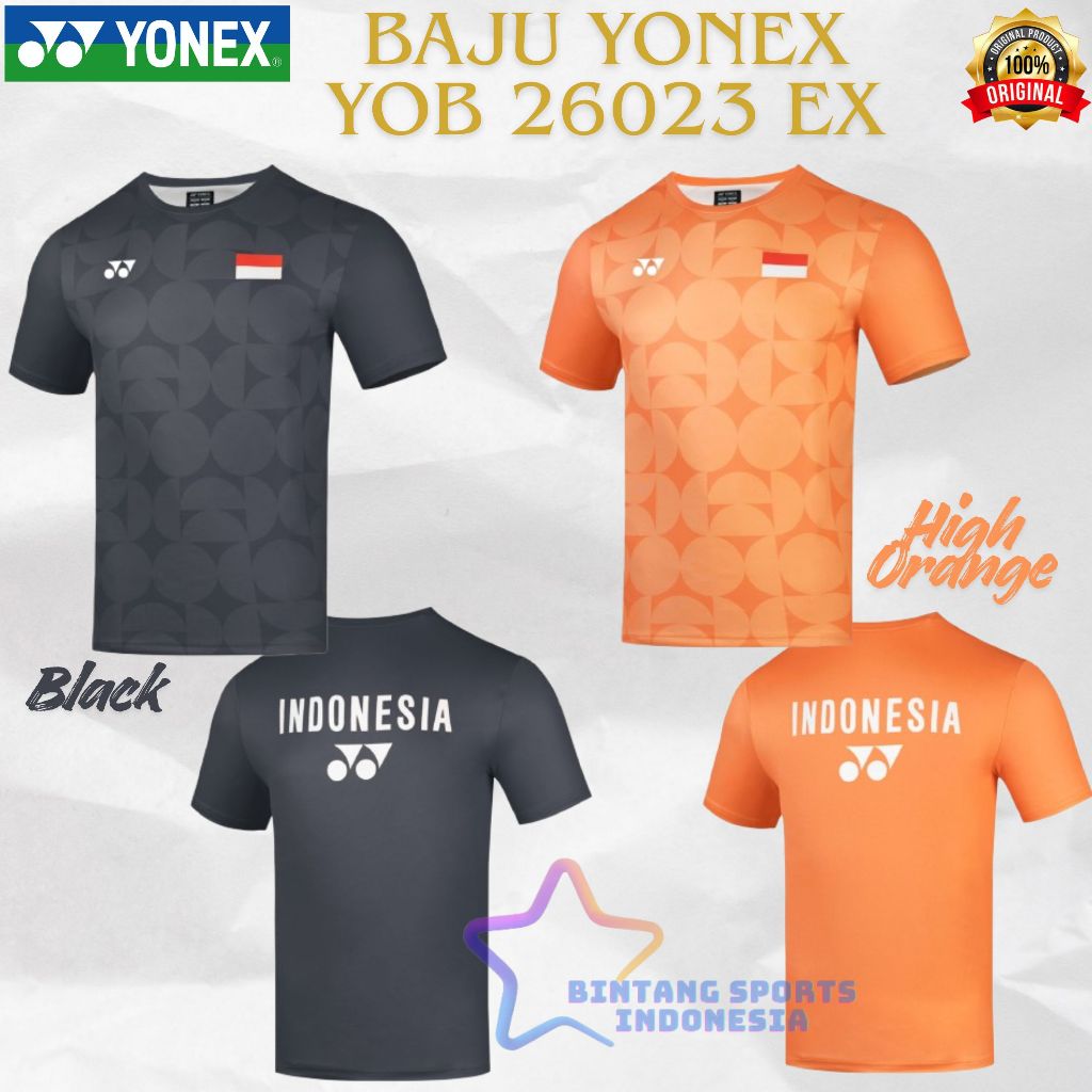 Kaos / Jersey Yonex Badminton YOB 26023 EX ORIGINAL