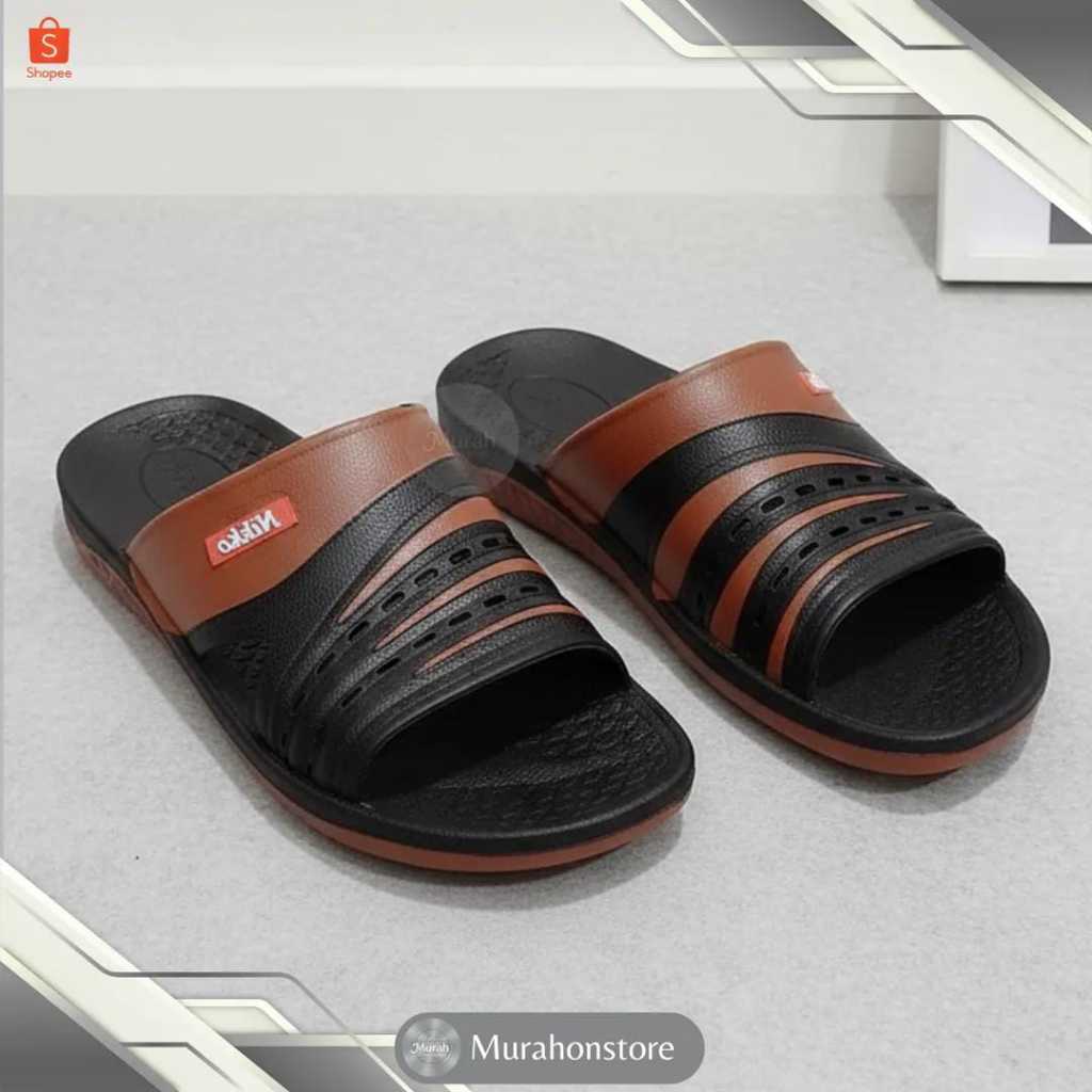 NIKKO 8126 - M-L-XL SANDAL SLOP MURAH NIKKO TERBARU TERAWET ANTI AIR NIKKO 8126 SANDAL SELOP / SANDA
