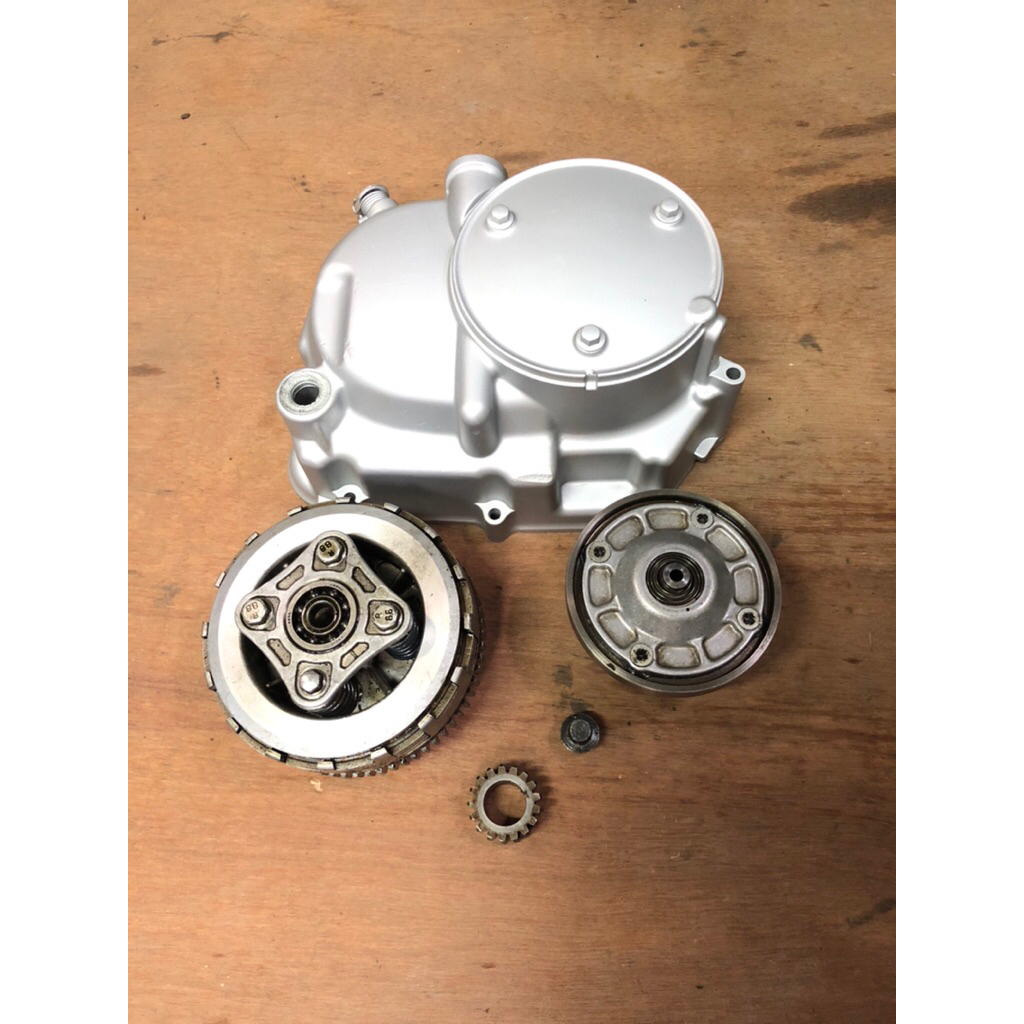 Blok/bak/crankcase satu set kopling original supra xx