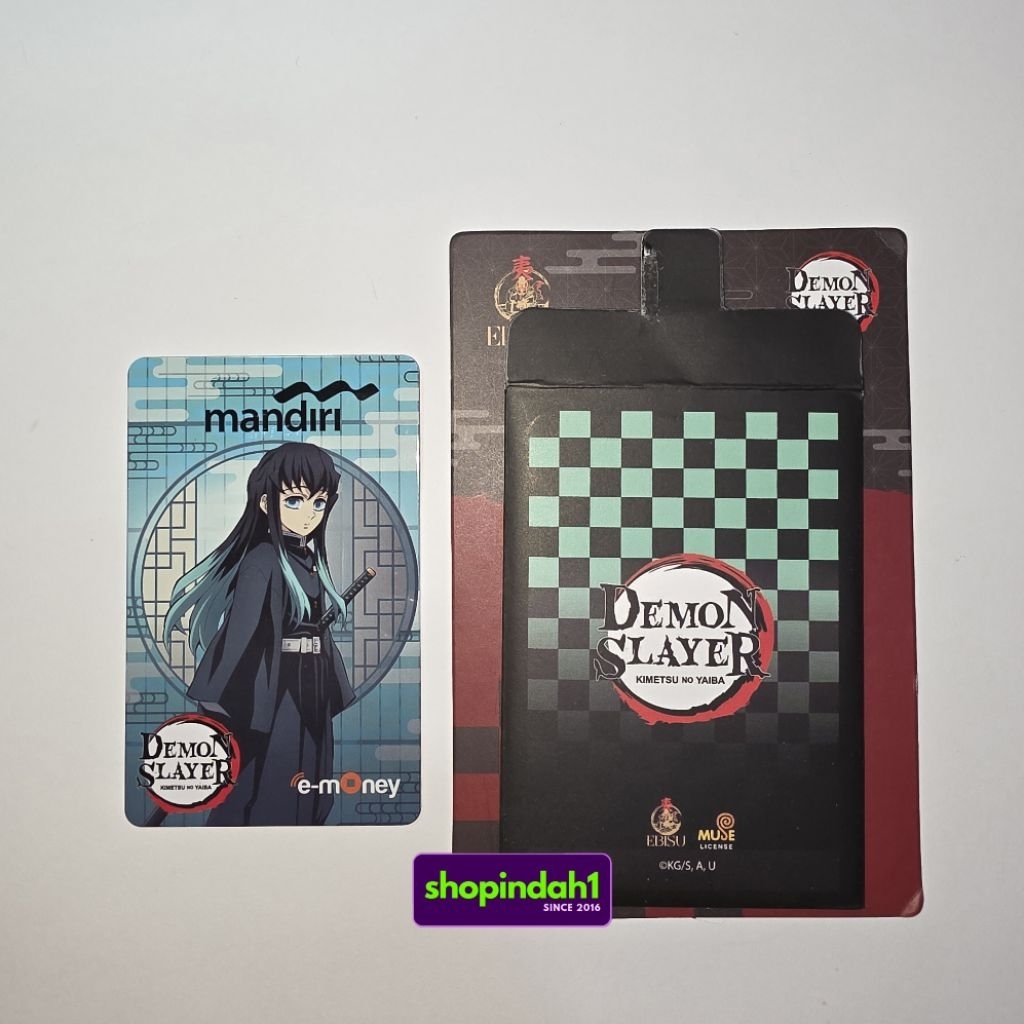 Exclusive E-Money Mandiri Demon Slayer x Ebisu Official Tokito Muichiro