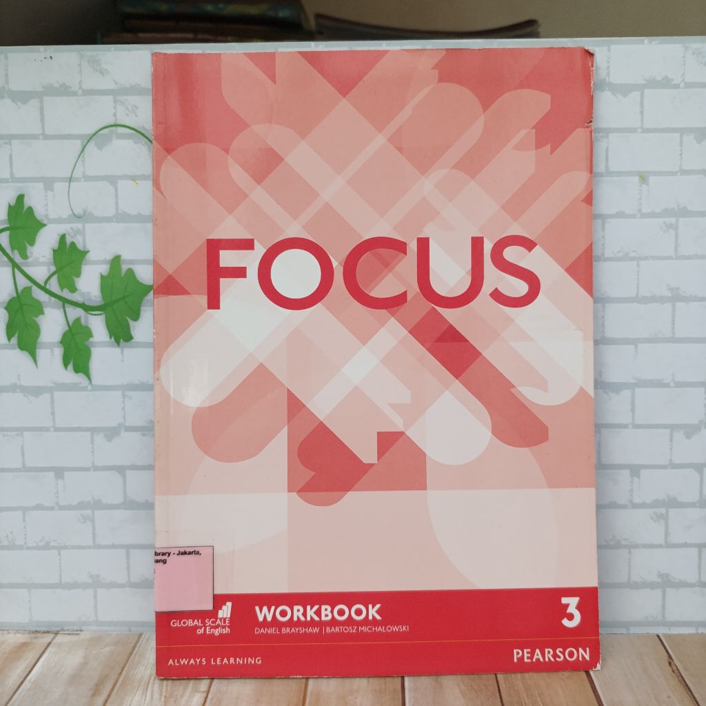 Buku Belajar Bahasa Inggris Focus 3 Workbook oleh Pearson