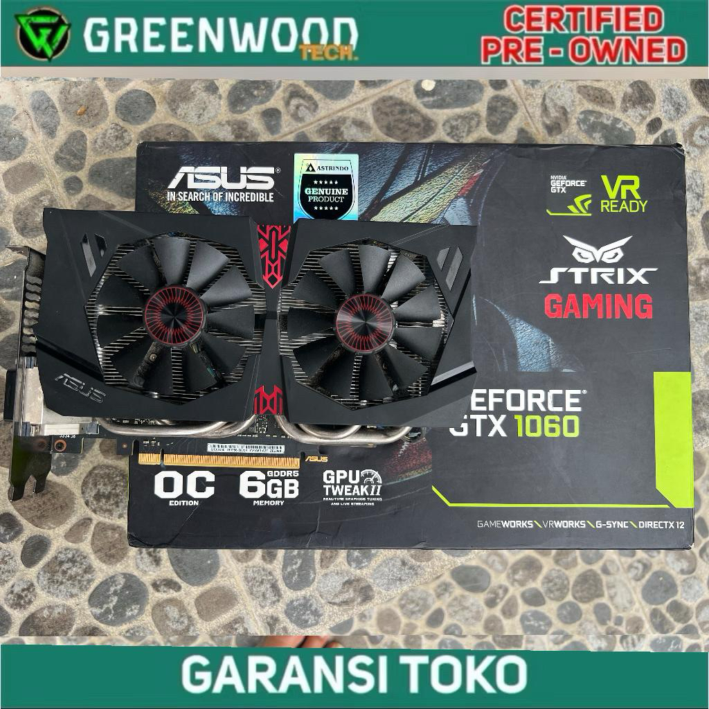 VGA NVDIA GTX 1060 6GB 192bit diatas gtx 1650 super