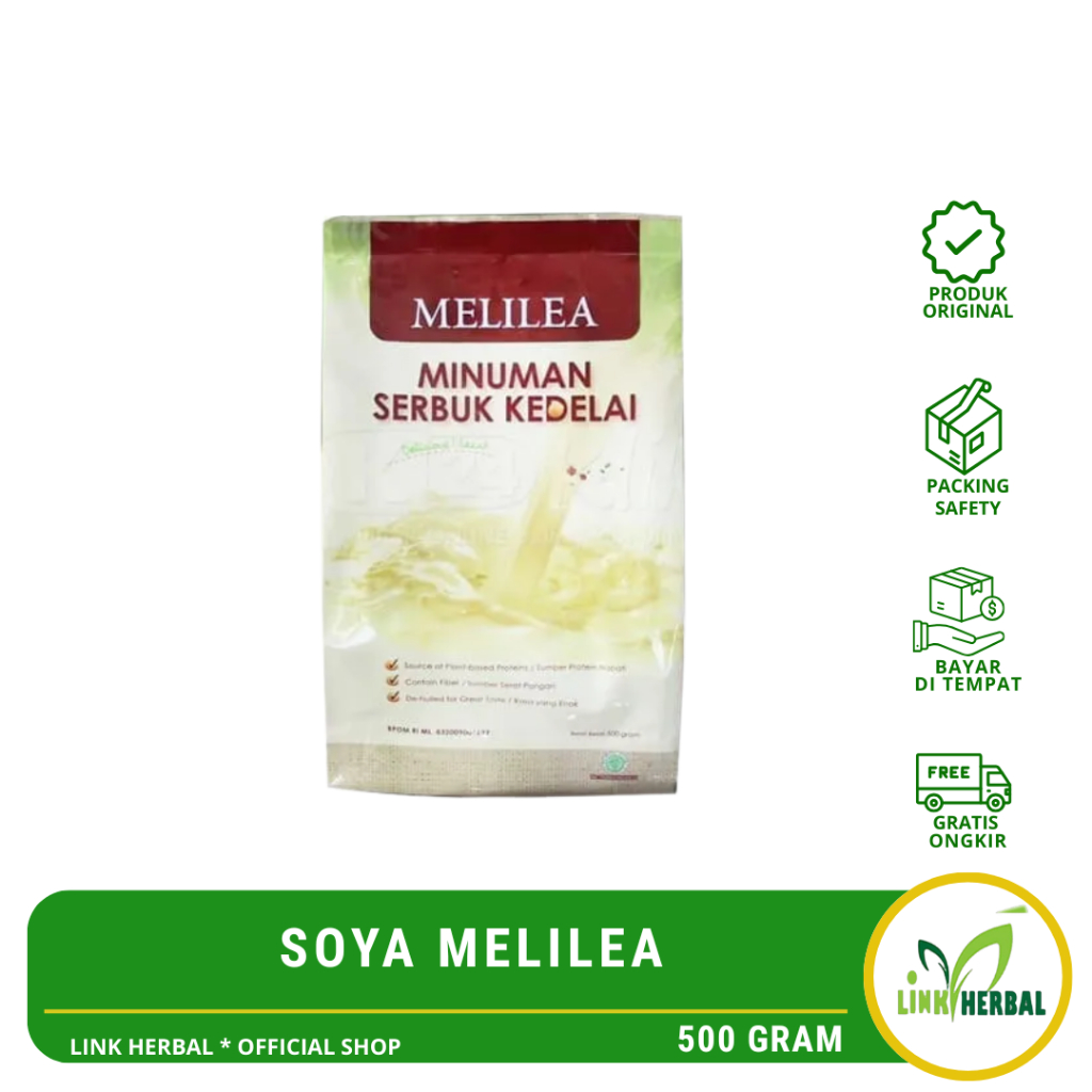 Susu Soya Serbuk Kedelai Organik | Suplemen Kesehatan Susu Soya Melilea