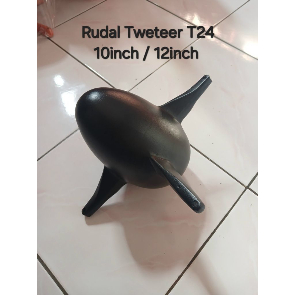 Rudal T24 untuk speaker 10inch / 12inch warna hitam