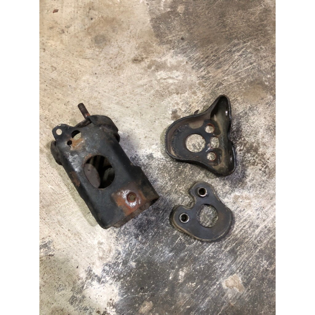 Breket pangkon dudukan stang stir honda astrea C 800 asdap original bekas copotan motor