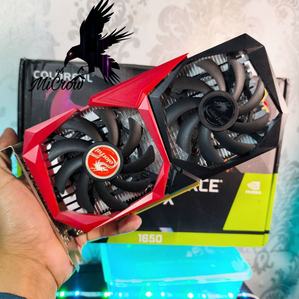 VGA Nvdia GTX 1650 4gb 128bit DDR6 DX 12 bisa libas gaming rendering dll #Tag GTX 1660 GTX 1060 GTX 