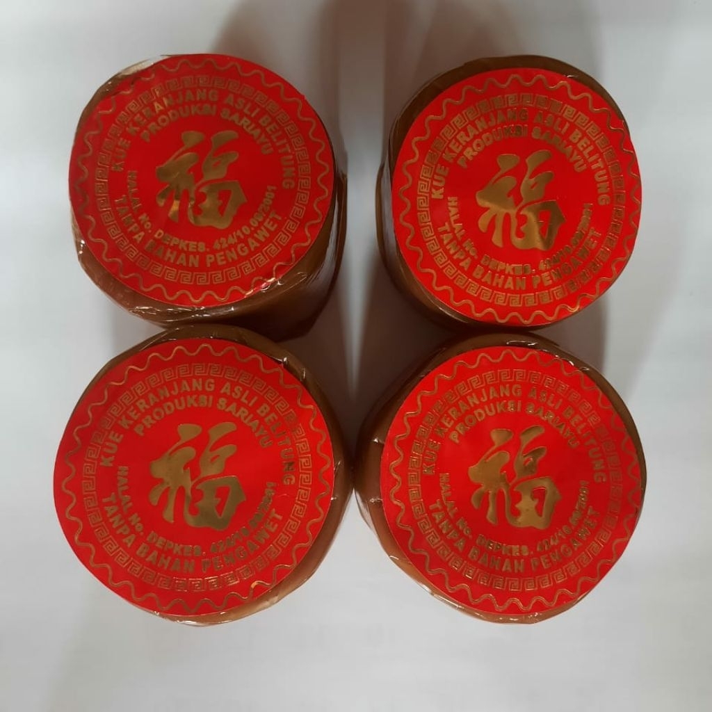 Kue Keranjang Belitung 1 dus isi 4 (Non Dus)