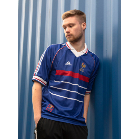 Jersey Retro France Prancis 1998 1999