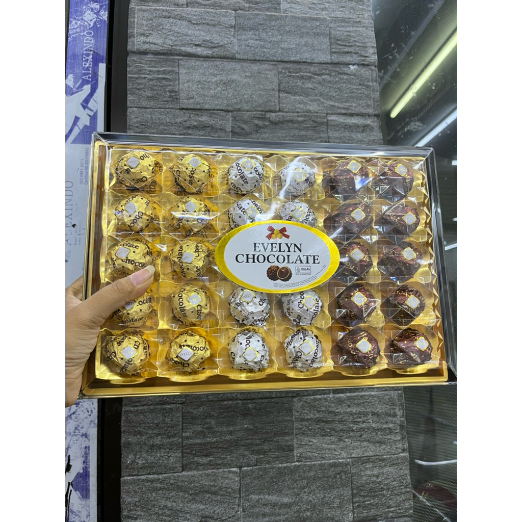 chocolate evelyn chocolate isi 30pcs