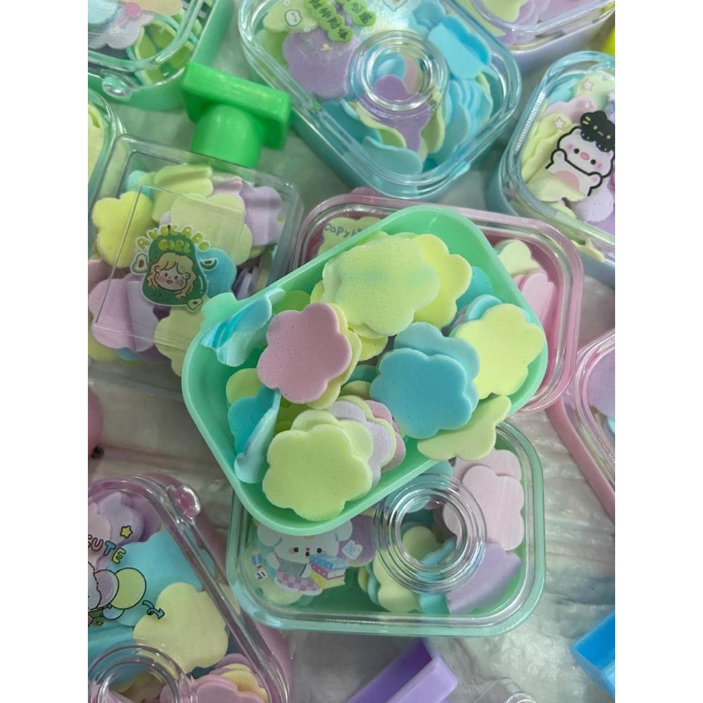 3 paket Murah Sabun Cuci Tangan Kertas Paper Soap | Sabun Kertas Lucu untuk Traveling