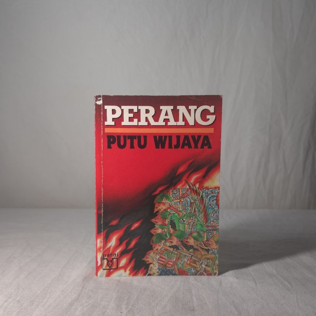 [Preloved] Buku Novel Fiksi Original Perang by Putu Wijaya - Cetakan Pertama tahun 1990