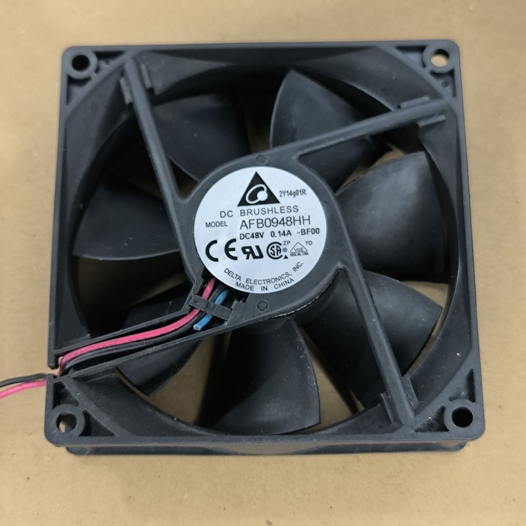 Kipas Fan 9cm x 9cm 48v DC 0.14 amper
