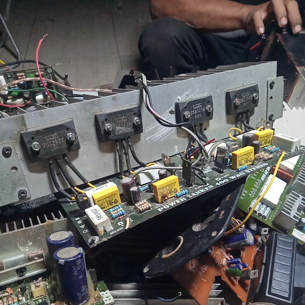 driver TIP copotan compo/sanken CT stereo lot32/pendingin besar