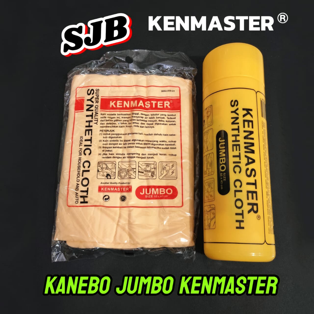 KANEBO JUMBO KENMASTER – SYNTHETIC CLOTH SUPER QUALITY (UKURAN 66.5 x 43 CM | PER PCS)