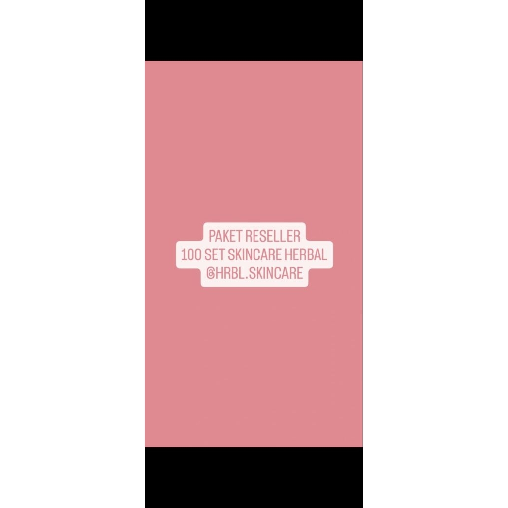 Paket Usaha Skincare Herbal by Febrisa