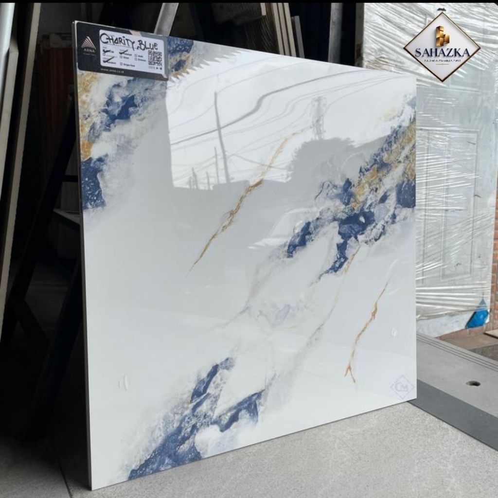 Promo granit 60x60 ikatan glossy glazed polish motif carara marmer , granit lantai , granit dinding 