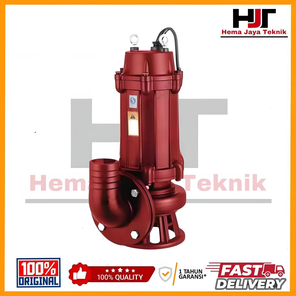 Pompa Celup Air Kotor 4Inch Pompa Industri Sewage Pump Banjir 4kw