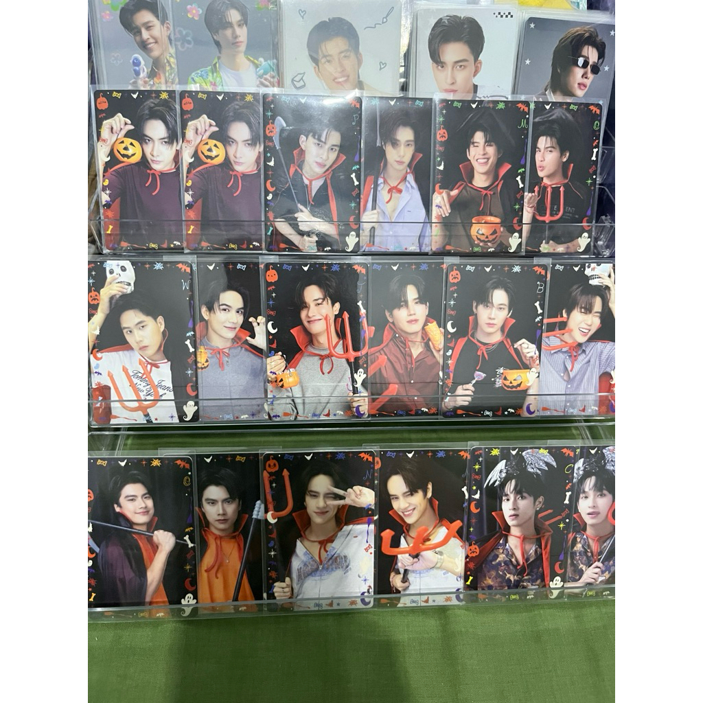 Collectible card pondphuwin, taynew, bounprem, markohm, winnysatang, ohm, nanos, chimon, dan joong t