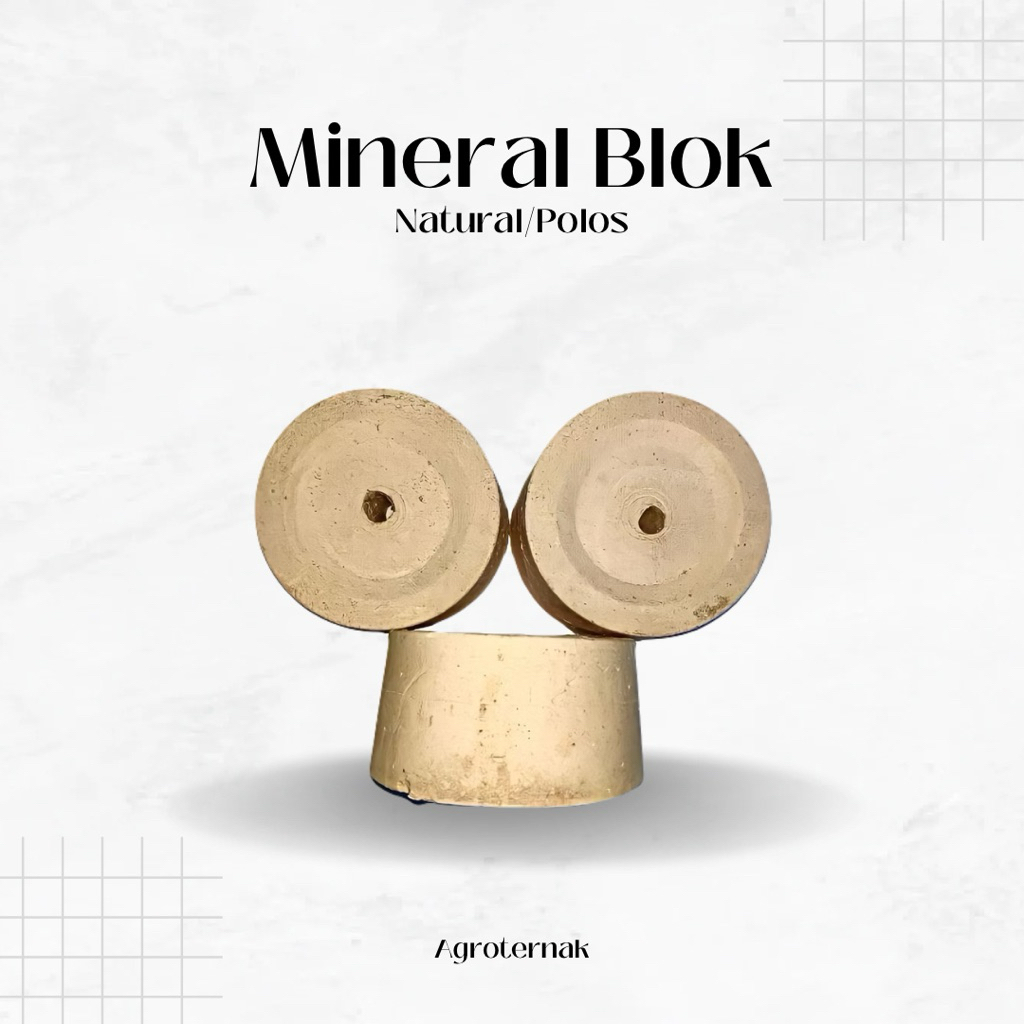 Mineral blok kambing 500 gram - Mineral block - Mineral blok - Mineral untuk sapi - Vitamin dan mine