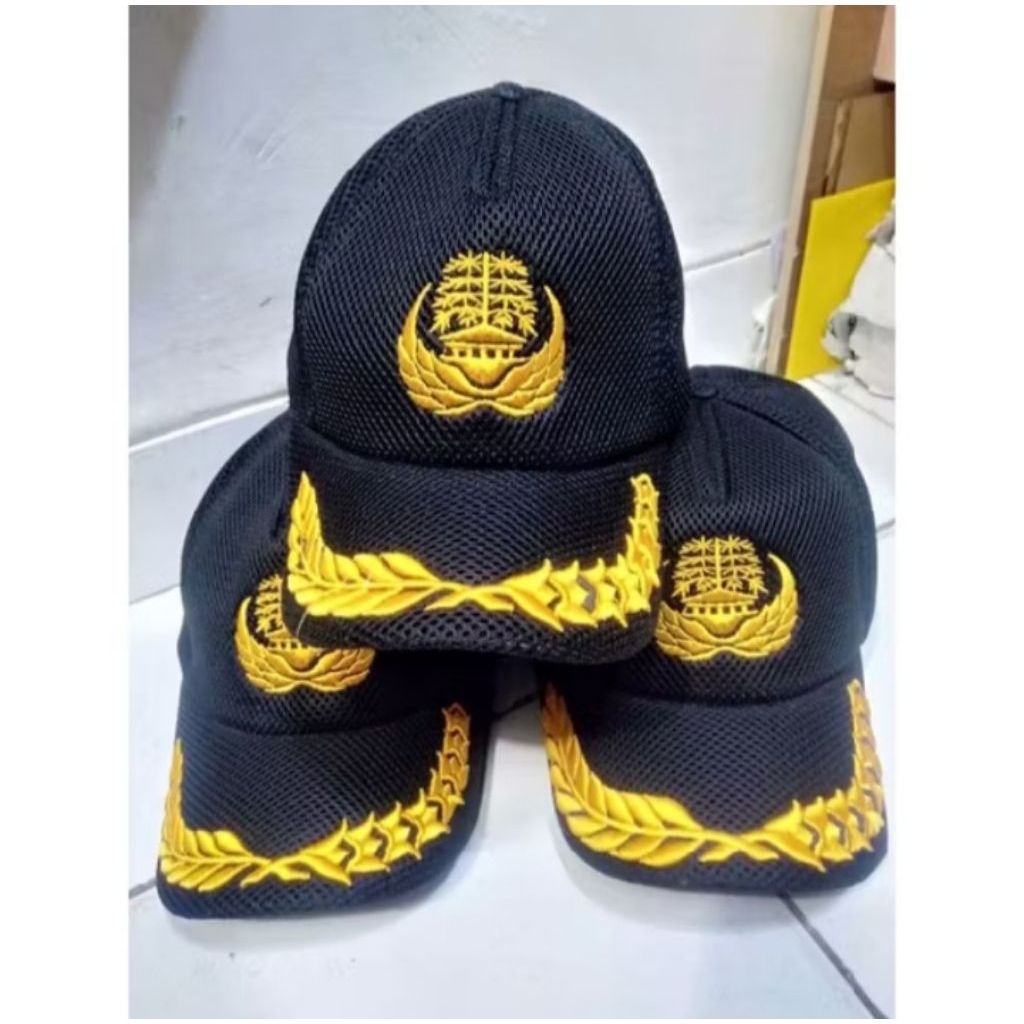 topi korpri golongan 3 hitam topi pns golongan 3