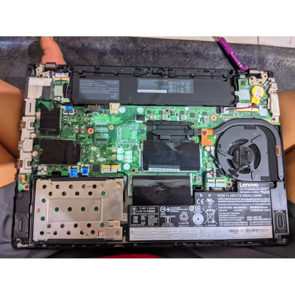 Mobo Motherboard T480 i5 Gen 8 Copotan