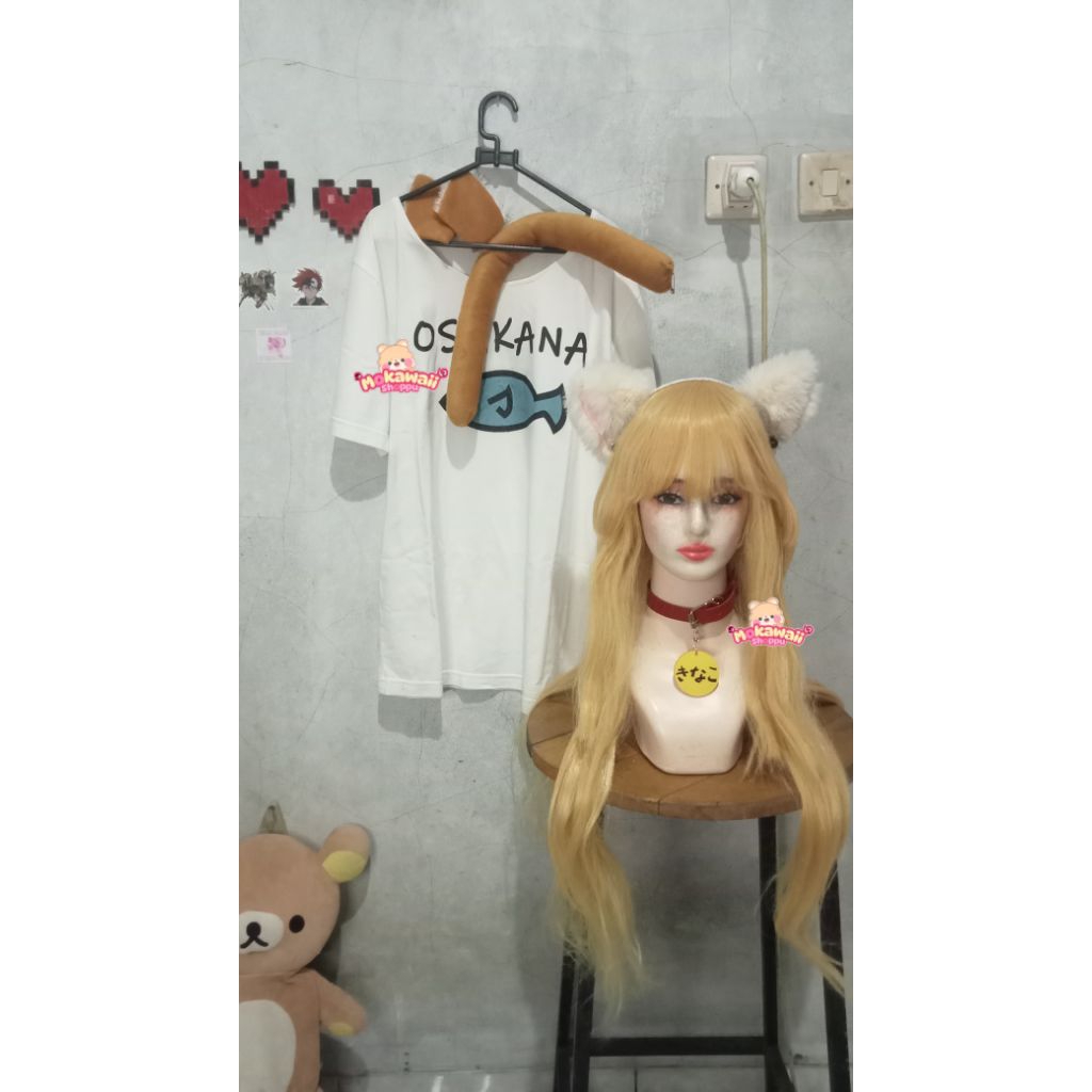 Fullset Osakana neko & set anime