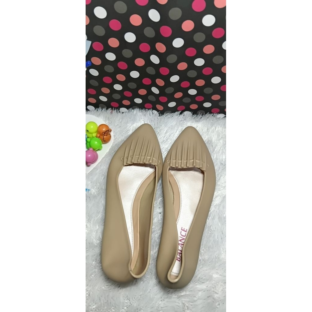 cuci gudang flatshoes jelly/sepatu karet