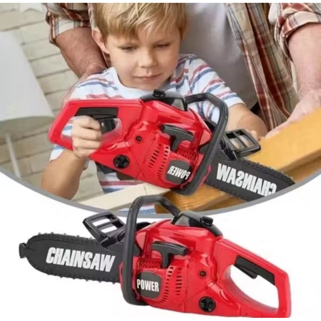 Mainan anak Mesin gergaji Chain Saiw