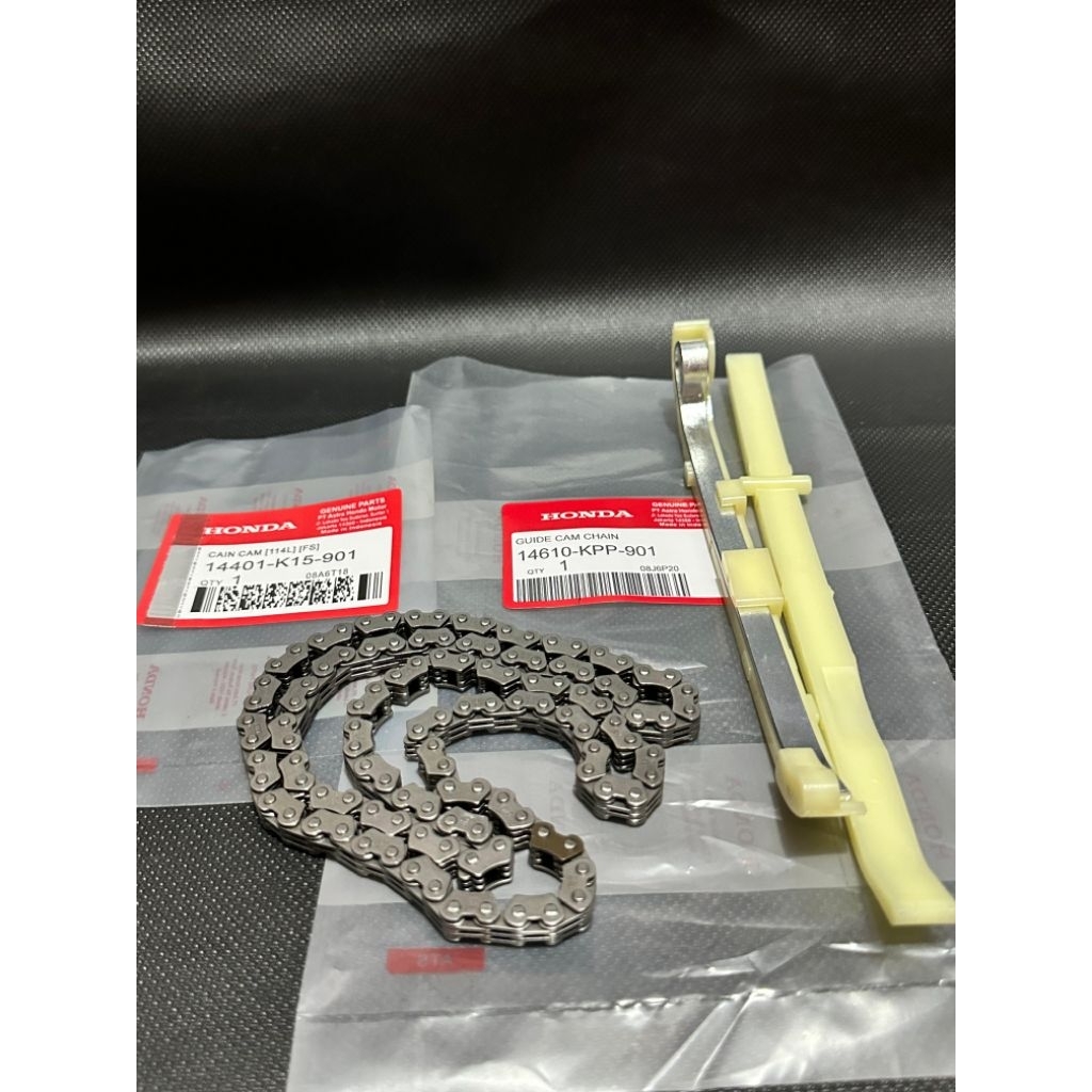Rantai keteng K15+lidah tensioner KPP/K15 Honda CB150R Streetfiree old CB150R old K45 old CB150R K45