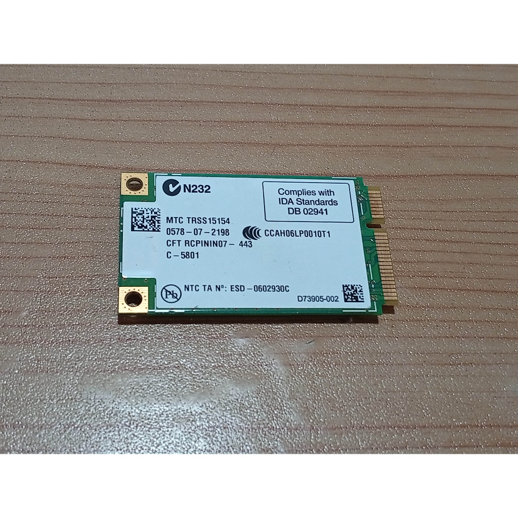 Wifi card Laptop Acer 4732Z