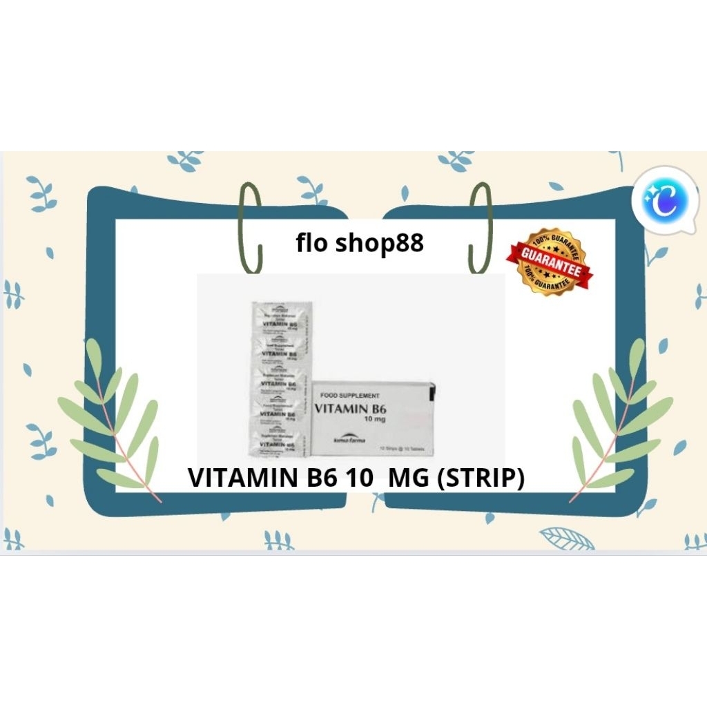 VITAMIN B6 KIMIA FARMA / VITAMIN B6 STRIP