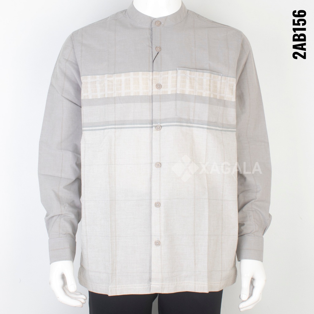 CRESSIDA KEMEJA KOKO PRIA LENGAN PANJANG KATUN LEMBUT KEMEJA KOKO KEMKO BAJU MUSLIM PRIA PREMIUM ORI