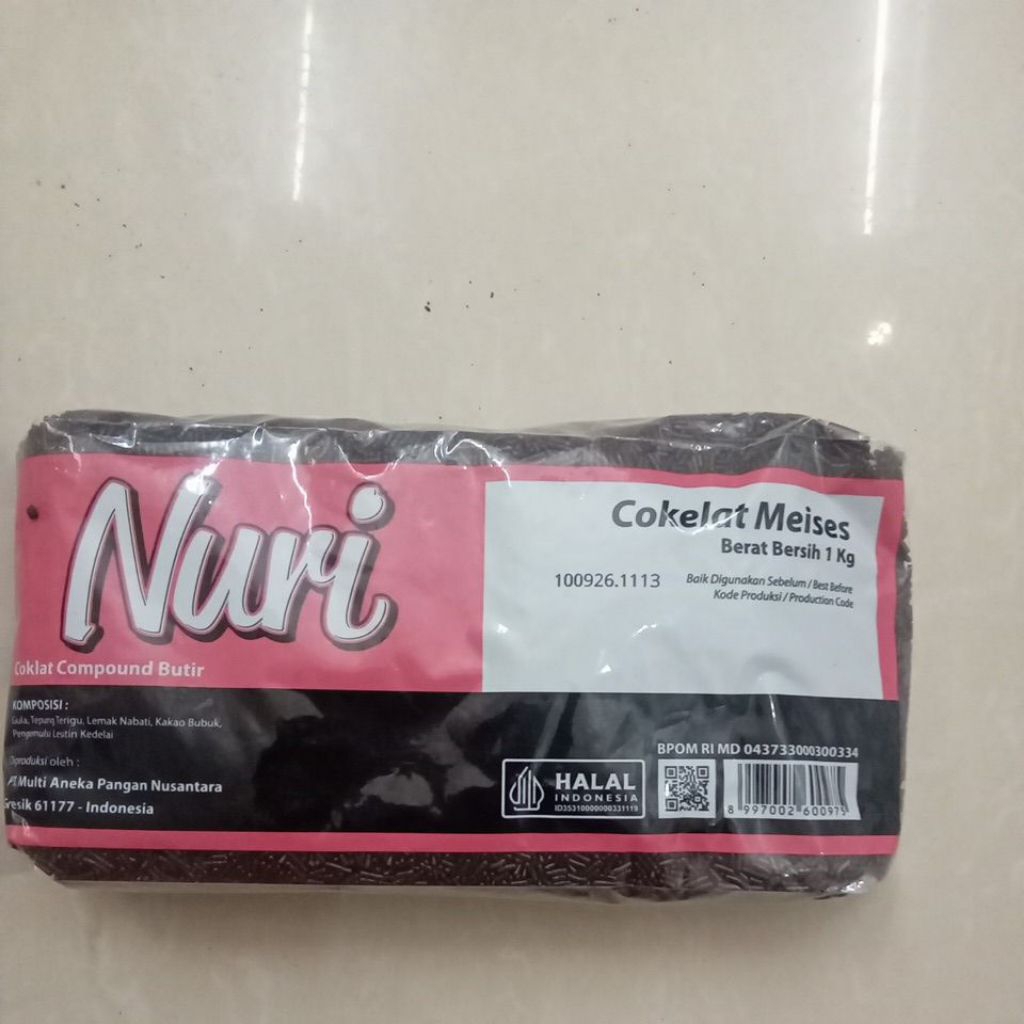 Meses Nuri Coklat 1 Kg