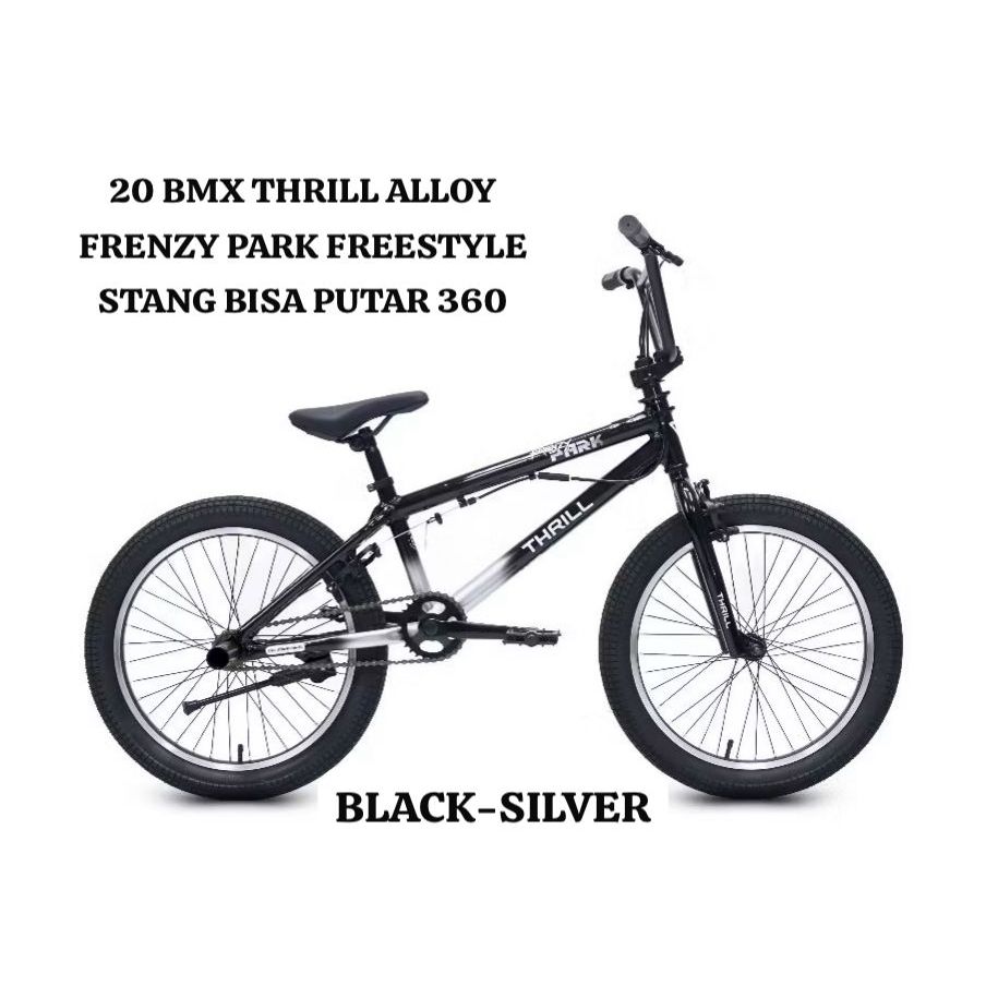 BATAM ONLY Sepeda 20 BMX THRILL FRENZY PARK ALLOY FREESTYLE ROTOR