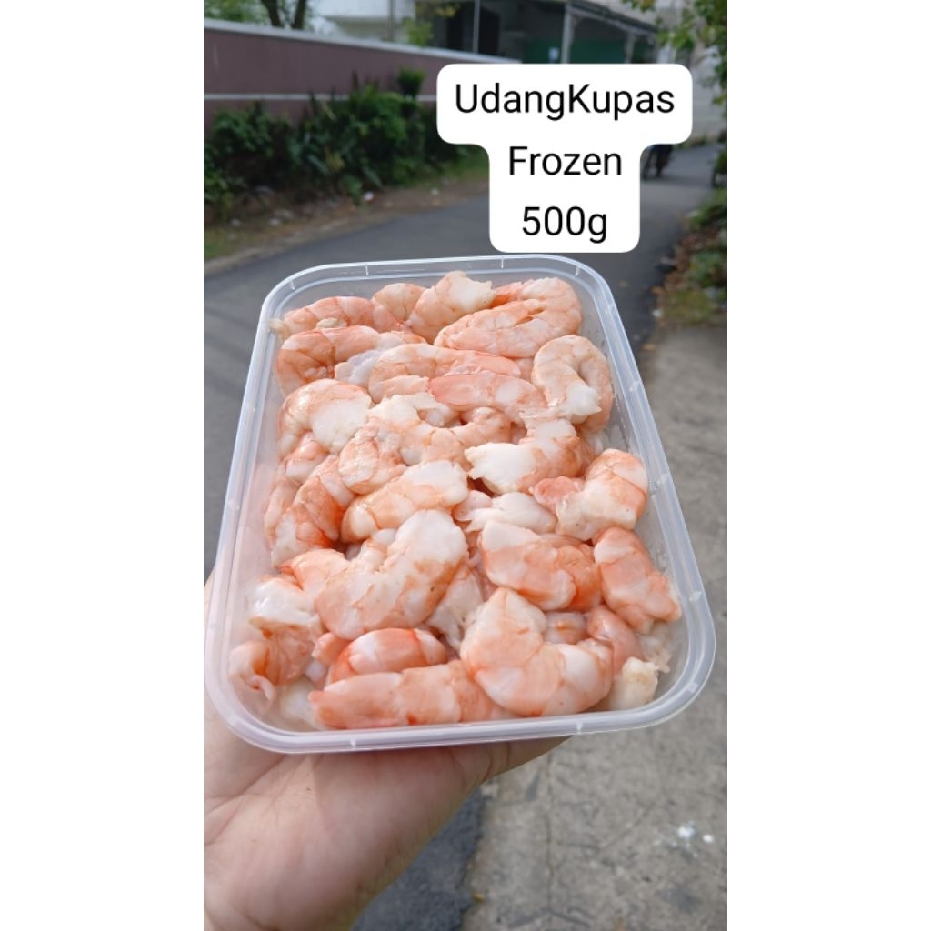 udang vaname kupas 500gr