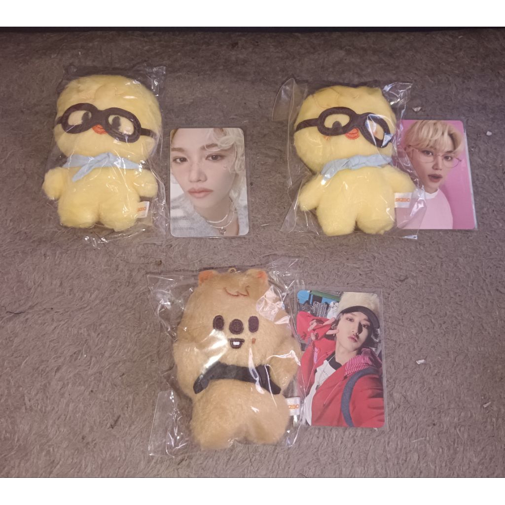 (Last Stock, Baca Deskripsi) Skzoo Bbokari Pilot Unsealed, Skzoo Magnet Quokka, Skzoo Karma Jiniret,