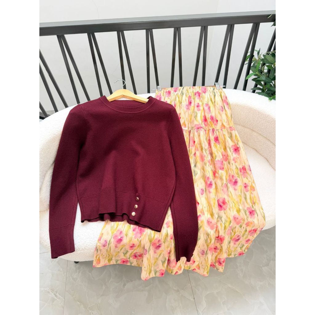 Knitwear By ALLN Set Filia Skirt