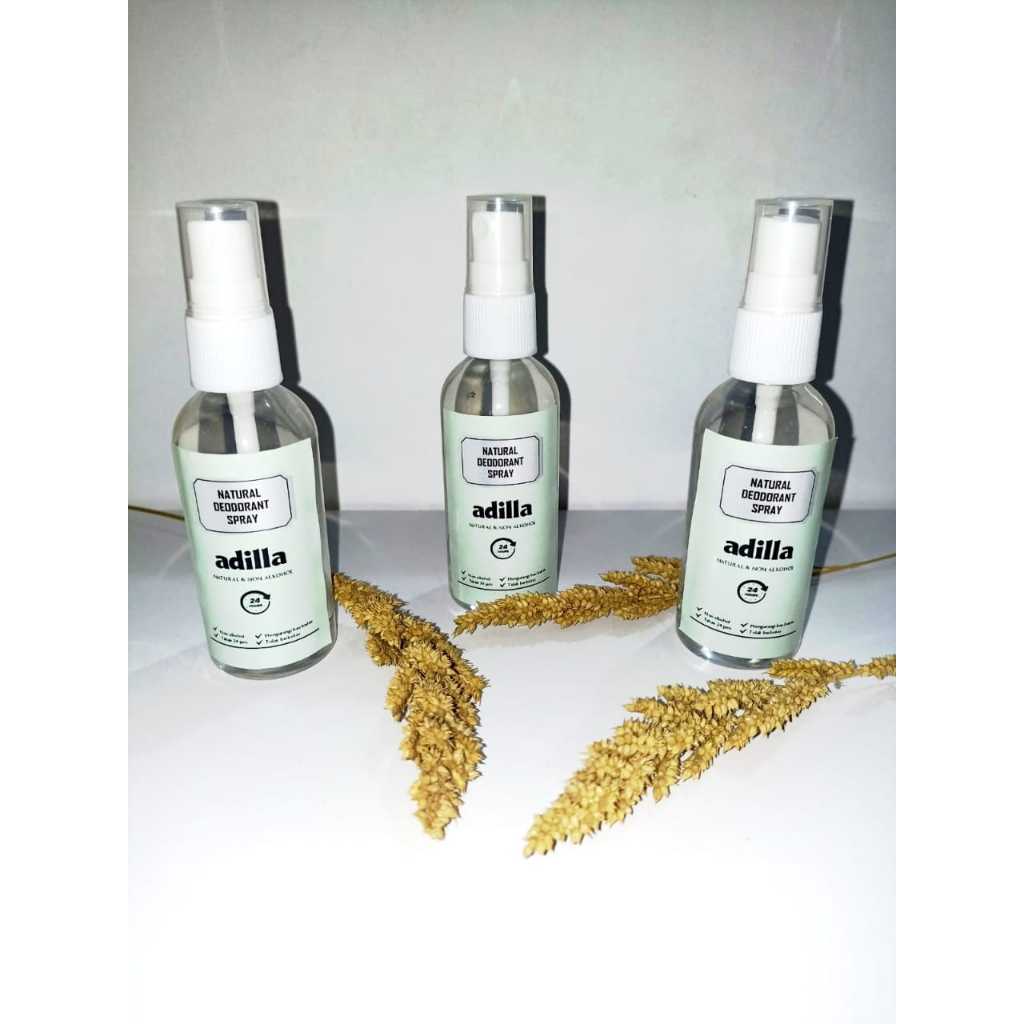 DEODORANT SPRAY ADILLA ANTI BASAH ANTI BAUK ANTIPERSPIRANT  DEODORANT ALAMI DEODORANT ANTIPERSPIRANT