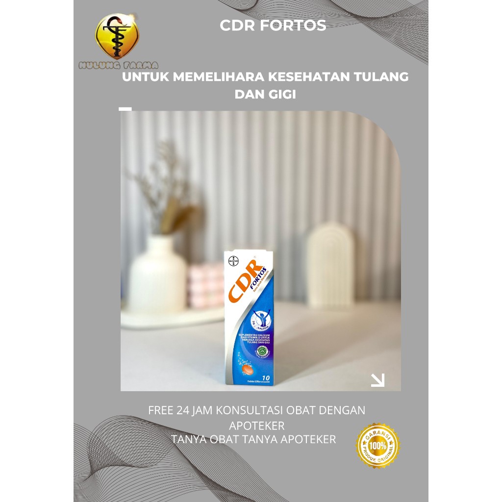 CDR FORTOS UNTUK MEMELIHARA KESEHATAN TULANG DAN GIGI